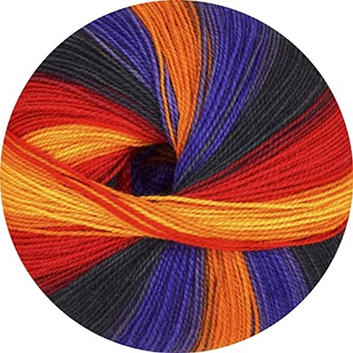 ONline Linie 97 Starwool Lace Color 115 - Gelb/Rot/Lila/Anthrazit ONline Linie 97 Starwool Lace Color 115 - Gelb/Rot/Lila/Anthrazit von ONline Garne