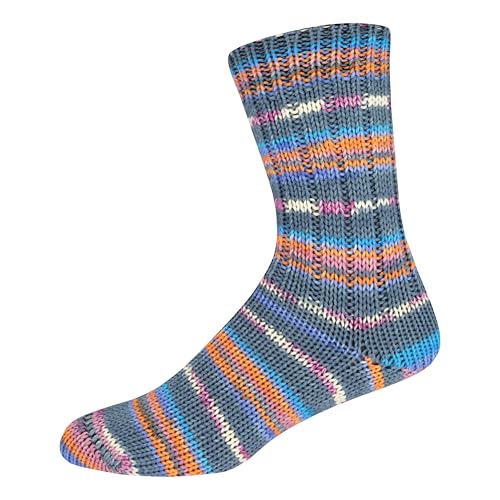 ONline Garne Sockenwolle 6-Fach Sort. 368 Merino-Color Farbe 3048 ONline Garne Sockenwolle 6-Fach Sort. 368 Merino-Color Farbe 3048 von ONline Garne