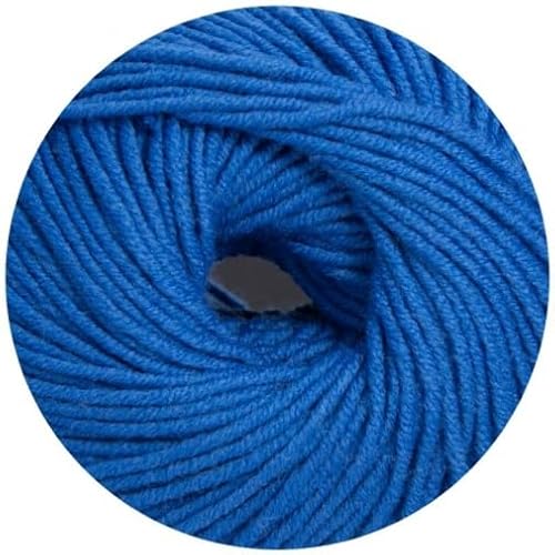 ONline Supersocke 6-fach Sort. 321 Merino Uni 5009 - Blau von ONline Garne
