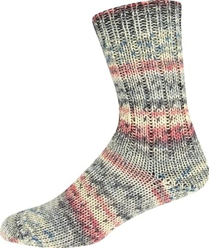 ONline Supersocke 6-fach 150g Sort. 376 Snowfall Color 3105 - mehrfarbig ONline Supersocke 6-fach 150g Sort. 376 Snowfall Color 3105 - mehrfarbig von ONline Garne