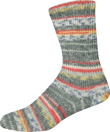 ONline Sockenwolle 8-Fach Sort. 375 ARKTIS-Color Farbe 3102 von ONline