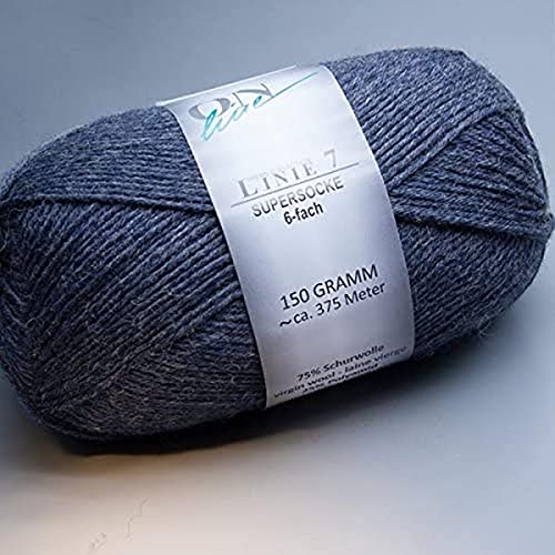 ONline Supersocke Linie 7 Uni 6-Fach 11 ONline Supersocke Linie 7 Uni 6-Fach 11 von ONline Garne