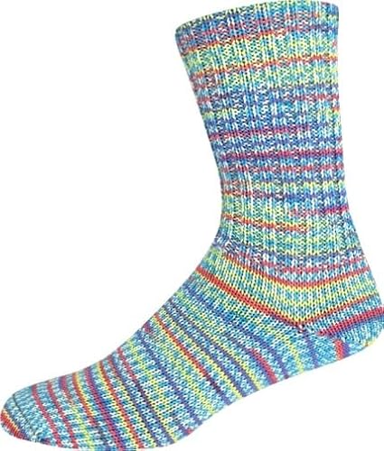 ONline Supersocke Sort. 358 Silk-Color 100g 2980 - blau/orange/gelb/mint ONline Supersocke Sort. 358 Silk-Color 100g 2980 - blau/orange/gelb/mint von ONline Garne