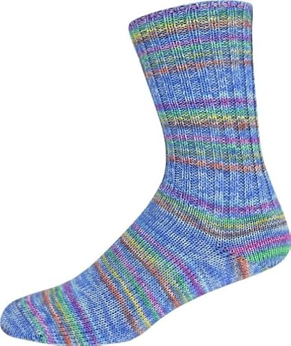ONline Supersocke Sort. 367 Merino Extrafein Color 100g 3039 - Blau ONline Supersocke Sort. 367 Merino Extrafein Color 100g 3039 - Blau von ONline Garne