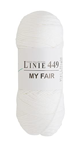 ONline Wolle My Fair, Linie 449, 100 g Farbe 01 von ONline Garne