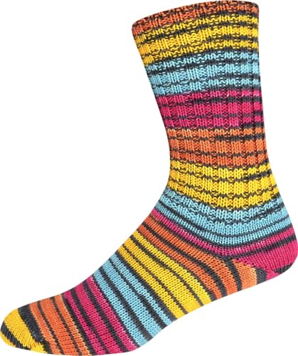 Sockenwolle Sort. 379 SILK COLOR (3126) von ONline Garne
