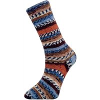 KKK Wolle "Sensitive Socks" - Farbe 52 von Braun