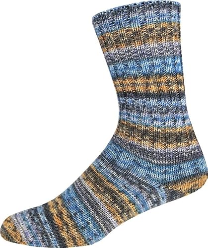 ONline Garne Sockenwolle Sort. 373 HIHGWAY Color Farbe 3086 von ONline Garne