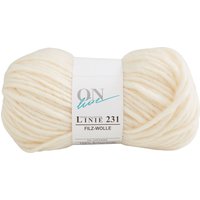 ONline Wolle Filzwolle, Linie 231 - Farbe 0001 von ONline