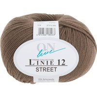 ONline Wolle Street, Linie 12 - Farbe 19 von Braun