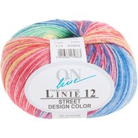 ONline Wolle Street Design Color, Linie 12 - Farbe 112 von Multi