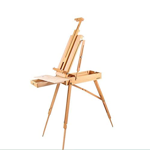 OOJAMQZZ Kleine Ölmalerei-Box, Kunstbedarf, Ölgemälde, Holzmalerei, Box, Skizzieren, Ölgemälde, Box (D 58 x 27 x 11 cm) von OOJAMQZZ