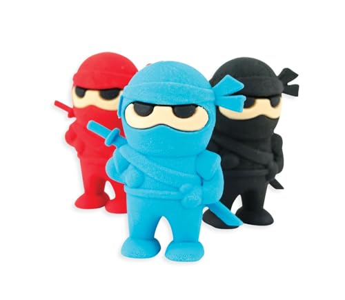 OOLY International Arrivals Razzle Dazzle 16 Ninja-Radiergummis Ninja Erasers von OOLY