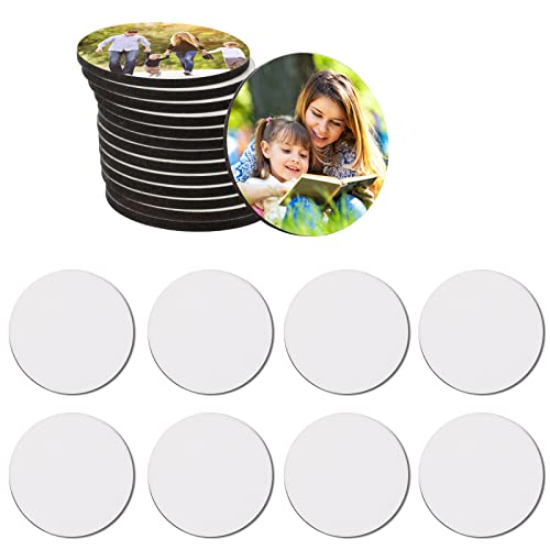 OOTSR 16 Stück Sublimation Blanko Kühlschrank Magnete, DIY Dekorative Magnete für Whiteboard, Büro, Küche, Zuhause, Wand Dekoration von OOTSR