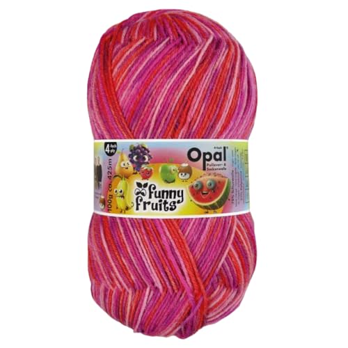 Opal - Opal Funny Fruits 11410 (425m) 4-Lagig Langlebig Socke Garn - 1x100g Opal - Opal Funny Fruits 11410 (425m) 4-Lagig Langlebig Socke Garn - 1x100g von OPAL