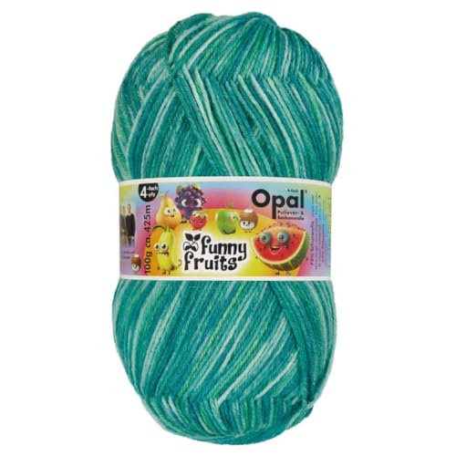 Opal - Opal Funny Fruits 11412 (425m) 4-Lagig Langlebig Socke Garn - 1x100g Opal - Opal Funny Fruits 11412 (425m) 4-Lagig Langlebig Socke Garn - 1x100g von OPAL