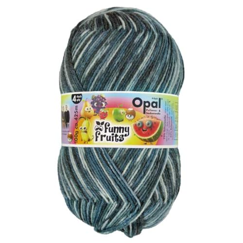 Opal OP228-1-11413 Funny Fruits Socke Garn, 11413, 1x100g von OPAL