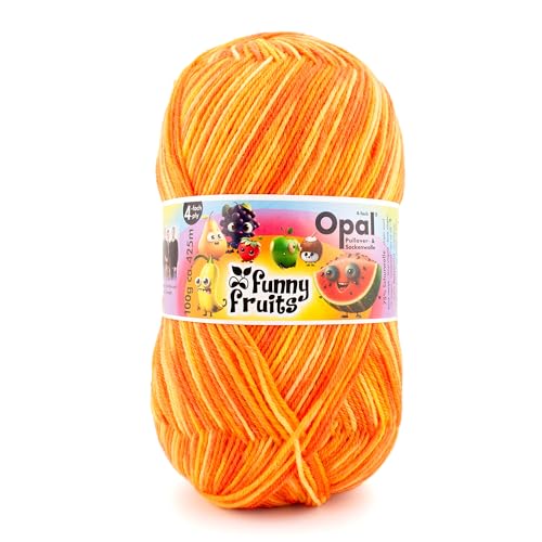 Opal OP228-1-11414 Funny Fruits Socke Garn, 11414, 1x100g von OPAL