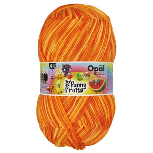Opal - Opal Funny Fruits 11414 (425m) 4-Lagig Langlebig Socke Garn - 1x100g Opal - Opal Funny Fruits 11414 (425m) 4-Lagig Langlebig Socke Garn - 1x100g von OPAL