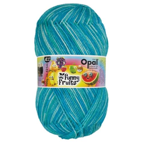 Opal - Opal Funny Fruits 11415 (425m) 4-Lagig Langlebig Socke Garn - 1x100g Opal - Opal Funny Fruits 11415 (425m) 4-Lagig Langlebig Socke Garn - 1x100g von OPAL
