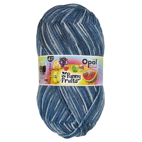Opal - Opal Funny Fruits 11416 (425m) 4-Lagig Langlebig Socke Garn - 1x100g Opal - Opal Funny Fruits 11416 (425m) 4-Lagig Langlebig Socke Garn - 1x100g von OPAL