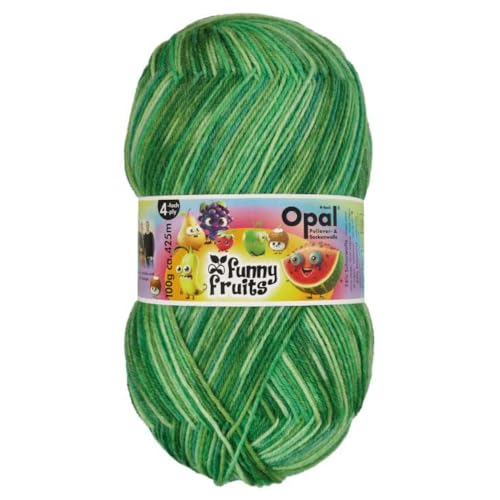 Opal OP228-1-11417 Funny Fruits Socke Garn, 11417, 1x100g von OPAL