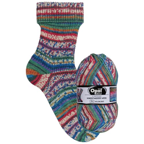 Opal OP230-1-4053 Nach Hundertwasser Socke Garn, 4053-807, 1x100g von OPAL