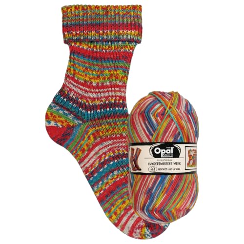 Opal OP230-1-4054 Nach Hundertwasser Socke Garn, 4054-668, 1x100g von OPAL