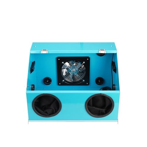Staubbox, Schleif- und Polierstaubbox, integrierte Staubschutzabdeckung for elektrische Schleiftische for Schnitzen und Polieren von Schleifzahnmaschinen aus Metall zum Schleifen und Polieren(Fan) von OPFVUJIKX