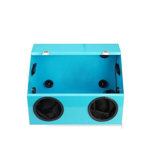 Staubbox, Schleif- und Polierstaubbox, integrierte Staubschutzabdeckung for elektrische Schleiftische for Schnitzen und Polieren von Schleifzahnmaschinen aus Metall zum Schleifen und Polieren(No fan) von OPFVUJIKX