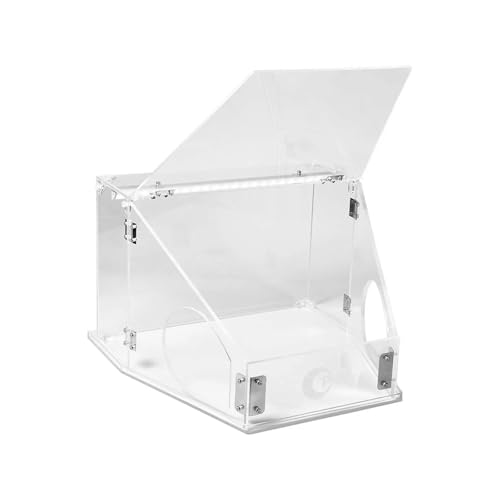 Staubbox, Staubbox for Schleifen von Acryl, Polierarbeitsbox for Gravieren, Schleifen und Polieren zum Schleifen und Polieren von OPFVUJIKX
