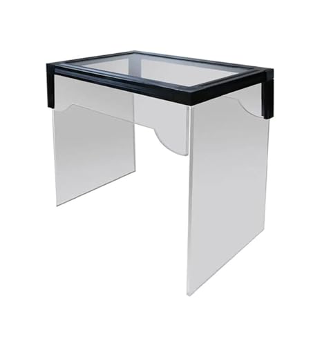 Staubbox, Transparente Staubbox, Zubehör wasserdicht for Poliermaschine, Schleiftisch-Poliermaschine, Graviermaschine zum Schleifen und Polieren(Without holes) von OPFVUJIKX