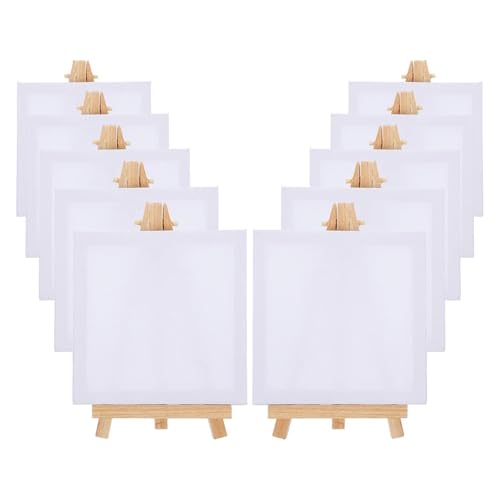Malen Halter 15 Sets kleine Leinwandtafel, Ölgemälderahmen, Mini-Staffelei for Ständer, Leinwände, Holzstaffeleien, Display Malen Halter 15 Sets kleine Leinwandtafel, Ölgemälderahmen, Mini-Staffelei for Ständer, Leinwände, Holzstaffeleien, Display von OPIGJUFD