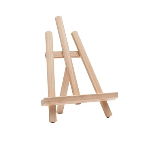 Malen Halter 2 stücke Faltbare Desktop Holz Halter for Pad Handy Tablet PC Ständer Halter Buch Halter Mini Staffelei(L) von OPIGJUFD