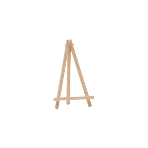 Malen Halter 2 stücke Faltbare Desktop Holz Halter for Pad Handy Tablet PC Ständer Halter Buch Halter Mini Staffelei(S) von OPIGJUFD