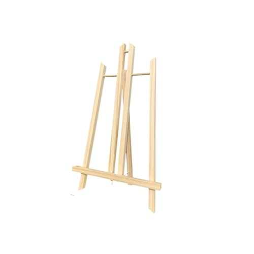 Malen Halter 30/40/50 cm tragbare Holzstaffelei, Regalhalter, Ständer for Künstler, Malerei, Skizzieren, DIY, Kunst, Fotokarten(40CM) von OPIGJUFD