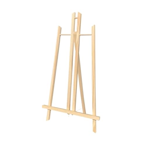 Malen Halter 30/40/50 cm tragbare Holzstaffelei, Regalhalter, Ständer for Künstler, Malerei, Skizzieren, DIY, Kunst, Fotokarten(50CM) von OPIGJUFD