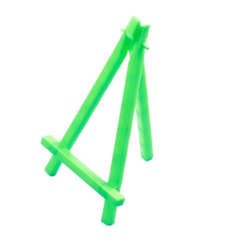 Malen Halter 5Pcs Mini Staffelei Rahmen Stativ Display Treffen Hochzeit Tisch Name Karte Stand Display Halter Kinder Malerei Handwerk(Green) von OPIGJUFD