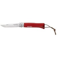 OPINEL No. 8 Colorama Earth Klappmesser rot von OPINEL