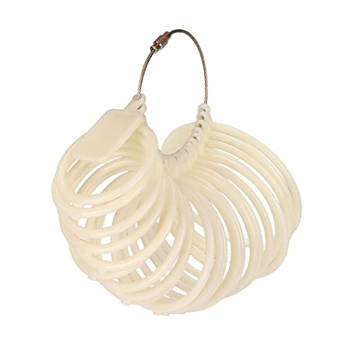 Ring -Sizer -Messwerkzeug, Weißes Armband -Sizer -Messwerkzeug Armband Sizer Gauge Armband Sizer Armband Messwerkzeug mit Klaren und Genauigkeitsmarken für die Größenbänder Ring -Sizer -Messwerkzeug, Weißes Armband -Sizer -Messwerkzeug Armband Sizer Gauge Armband Sizer Armband Messwerkzeug mit Klaren und Genauigkeitsmarken für die Größenbänder von OPPWONG