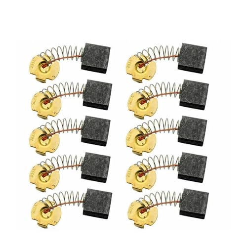 10er Pack Winkelschleifer Kohlebürste GA5030 CB 325/459/303/419/203/85​ GV5000 4301SV 6510B-2 8410B 9035 9504BH 6510(CB203) von OPTEPYOE