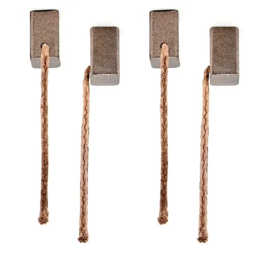 OPTEPYOE 4er-Pack Elektromotor-Kohlebürsten, Elektrowerkzeug-Graphitbürsten, 6 x 6 x 10 mm OPTEPYOE 4er-Pack Elektromotor-Kohlebürsten, Elektrowerkzeug-Graphitbürsten, 6 x 6 x 10 mm von OPTEPYOE