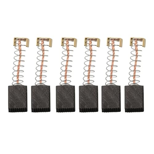 OPTEPYOE 6 stücke 6x10x14mm Kohlebürste Motor Kohlemühle 1500 A1 Werkzeug Zubehör Multifunktionswerkzeug OPTEPYOE 6 stücke 6x10x14mm Kohlebürste Motor Kohlemühle 1500 A1 Werkzeug Zubehör Multifunktionswerkzeug von OPTEPYOE