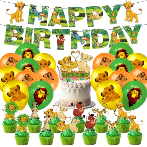 44 PCS Deko Geburtstag König der Löwen Luftballons König der Löwen Luftballons König der Löwen Party Deko Latex Luftballons Junge Geburtstag Kit für Kindergeburtstag Decorations 44 PCS Deko Geburtstag König der Löwen Luftballons König der Löwen Luftballons König der Löwen Party Deko Latex Luftballons Junge Geburtstag Kit für Kindergeburtstag Decorations von OPVXZAD