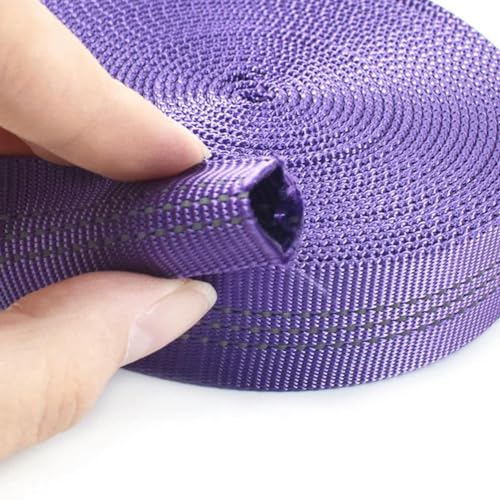 OPica 5/10 Meter Nylon-Schlauchgurtband, 25 mm, Doppellagiges reflektierendes Band, Rucksack-Taschengurt, Sicherheitsgurt, Hundeleine, Nähzubehör OPica 5/10 Meter Nylon-Schlauchgurtband, 25 mm, Doppellagiges reflektierendes Band, Rucksack-Taschengurt, Sicherheitsgurt, Hundeleine, Nähzubehör von OPica