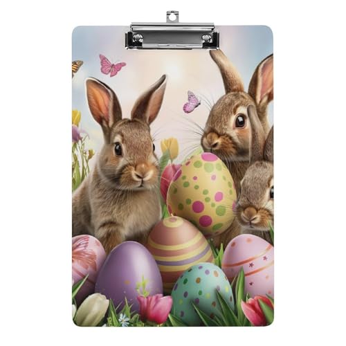 Acryl Klemmbretter Bunte Ostereier Kaninchen Schmetterling Office File Folders Platte Klemmbrett Für Das Schreiben Malerei Acryl Klemmbretter Bunte Ostereier Kaninchen Schmetterling Office File Folders Platte Klemmbrett Für Das Schreiben Malerei von OQPDONCWR