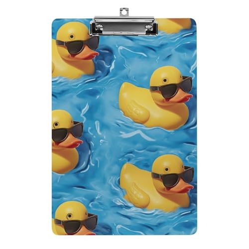 Acryl Klemmbretter Enten Muster Blaue Wellen Office File Folders Platte Klemmbrett Für Das Schreiben Malerei Acryl Klemmbretter Enten Muster Blaue Wellen Office File Folders Platte Klemmbrett Für Das Schreiben Malerei von OQPDONCWR