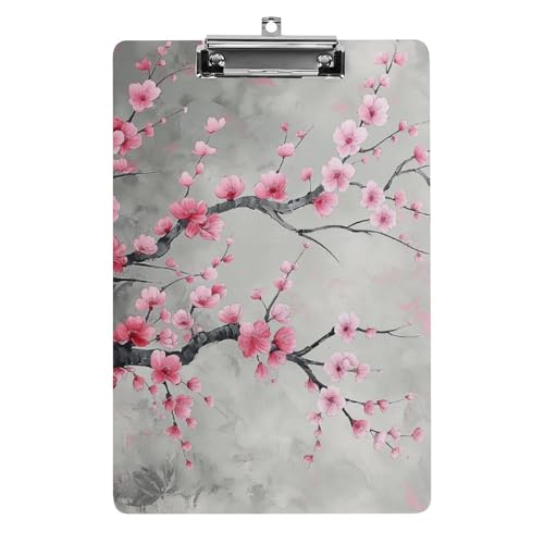 Acryl Klemmbretter Kirschblütenbaum Rosa Blüten Office File Folders Platte Klemmbrett Für Das Schreiben Malerei Acryl Klemmbretter Kirschblütenbaum Rosa Blüten Office File Folders Platte Klemmbrett Für Das Schreiben Malerei von OQPDONCWR