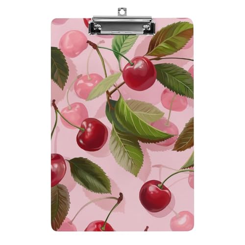 Acryl Klemmbretter Kirschen Green Leaves Office File Folders Platte Klemmbrett Für Das Schreiben Malerei Acryl Klemmbretter Kirschen Green Leaves Office File Folders Platte Klemmbrett Für Das Schreiben Malerei von OQPDONCWR