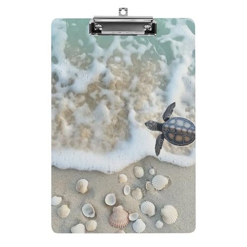 Acryl Klemmbretter Muscheln Schildkröte Sand Ozean Landschaft Office File Folders Platte Klemmbrett Für Das Schreiben Malerei Acryl Klemmbretter Muscheln Schildkröte Sand Ozean Landschaft Office File Folders Platte Klemmbrett Für Das Schreiben Malerei von OQPDONCWR
